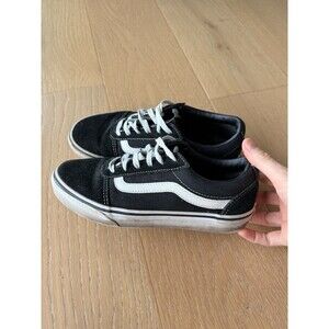 Women’s Vans Old Skool Low Black Suede Canvas Shoes women Size 7